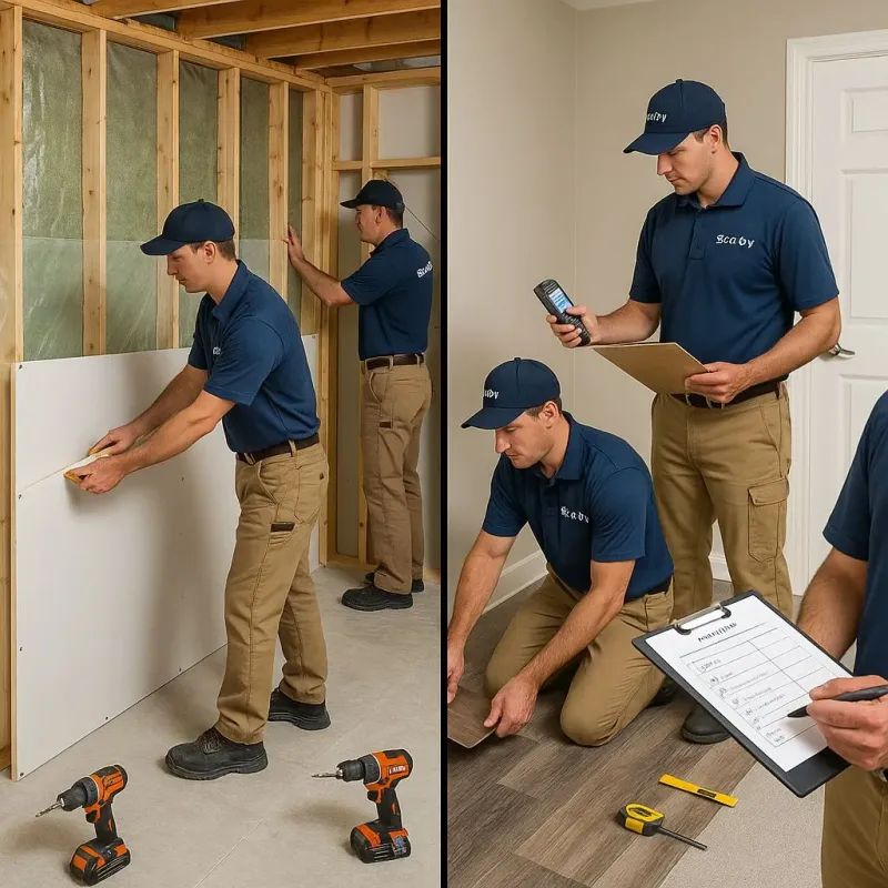 Repairs and Reconstruction process in Arlington County, VA